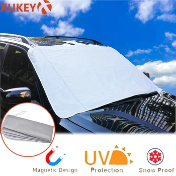 

MAGNETIC Auto Snow Cover Car Windshield Windscreen Shade Sunshade Sun Visor Blind Front Window Screen Ice Frost Protector