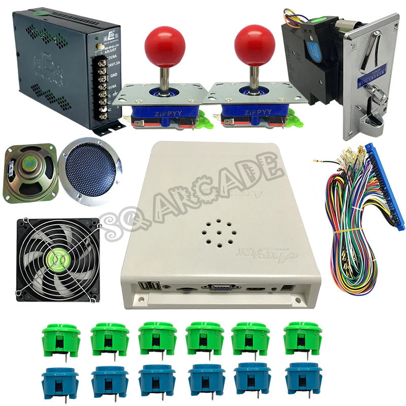 Аркадная игра набор сделай сам 2600 в 1 плата jamma VGA CGA HDMI выход джойстик Кнопка
