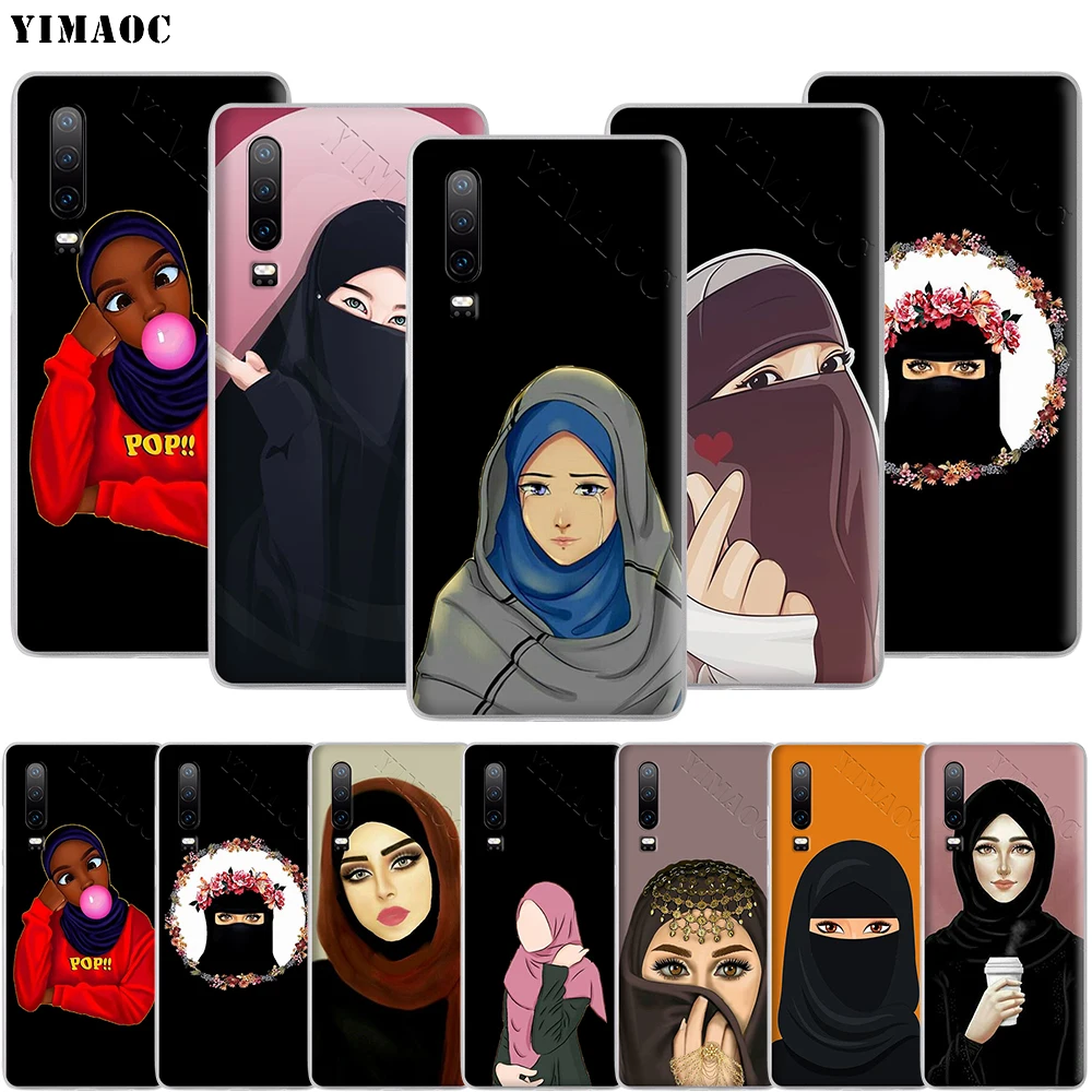 YIMAOC исламский мусульманский Hijabi для девочек чехол телефона Huawei Mate 30 20 10 Pro Lite Y6 Y7 Y9