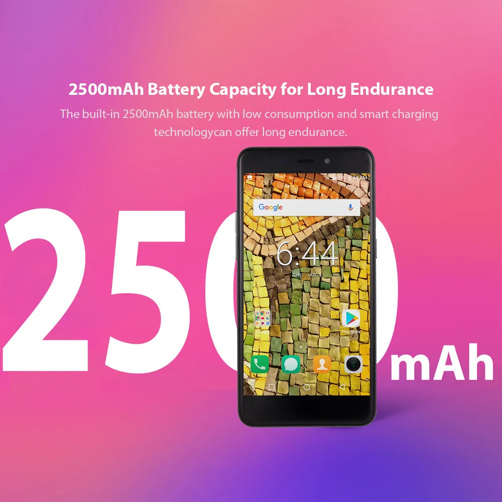 Мобильный телефон Coolpad E2C с глобальной версией, 5,0 дюйма, аккумулятор 2500 мАч, 1 ГБ ОЗУ, 16 Гб ПЗУ, Четырехъядерный Смартфон Snapdragon 210, 4G