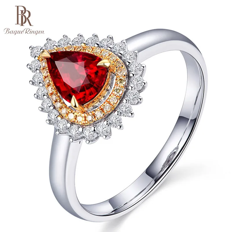 Женское серебряное кольцо с камнями Bague Ringen изменяемым размером в форме капли