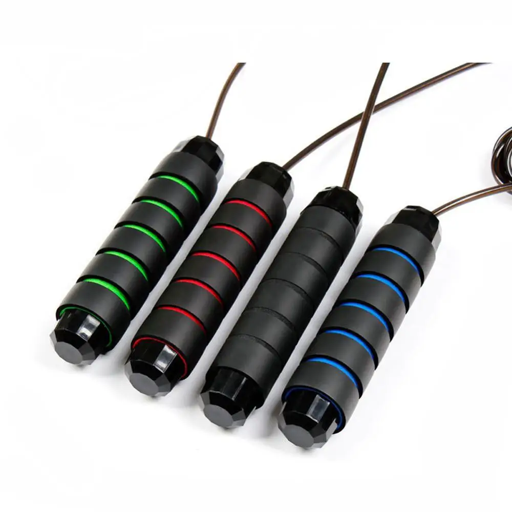 Weighted Professional Crossfit Jump Ropes Fitness Boxing Training Skipping Rope Gym Workout Exercise Jumprope Home Equipment jump rope