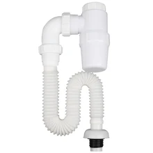 1m 1.5m 3m 4m Plastic Washing Machine Drain Hose Sink Dishwasher Drain Hose Extension Pipes