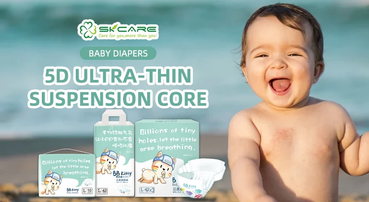 Hight Quality Baby Diaper Breathe Freely Baby Diaper Cloth Backsheet Diaper L Size Disposable Diapers Aliexpress