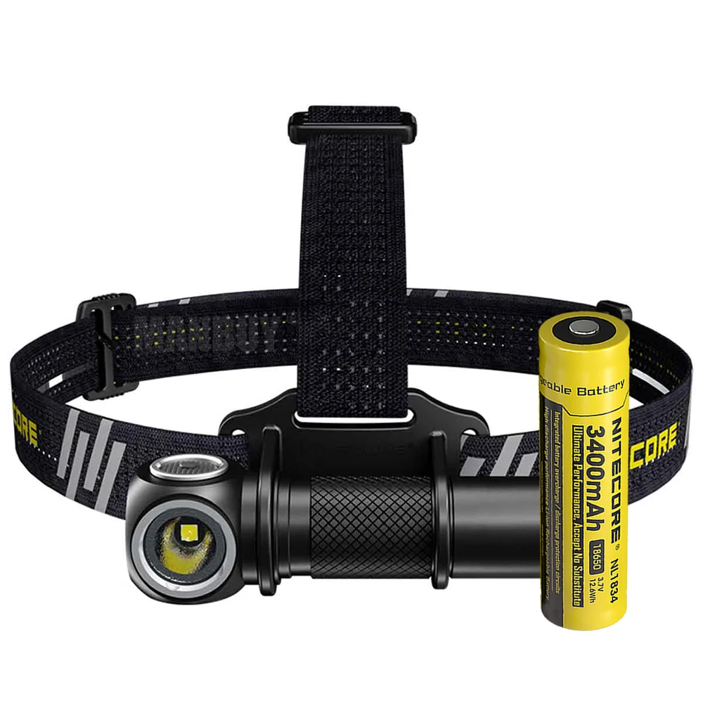 NITECORE UT32+ 18650 Перезаряжаемые Батарея двойной Выход 1100 Lms 2xleds холодный+ теплый ультратонкое естественное освещение CRI фары для наружного бег кемпинг
