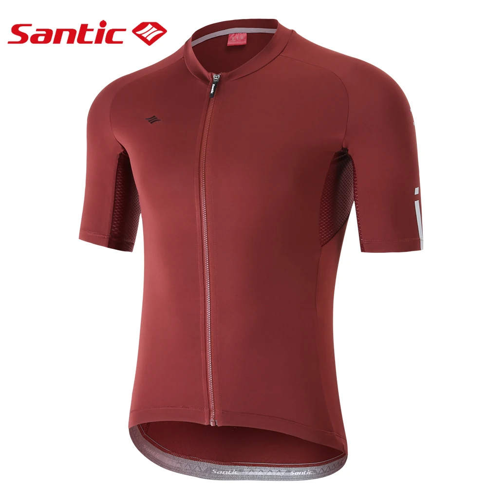 Santic Men's Cycling Jersey MTB Jersey 