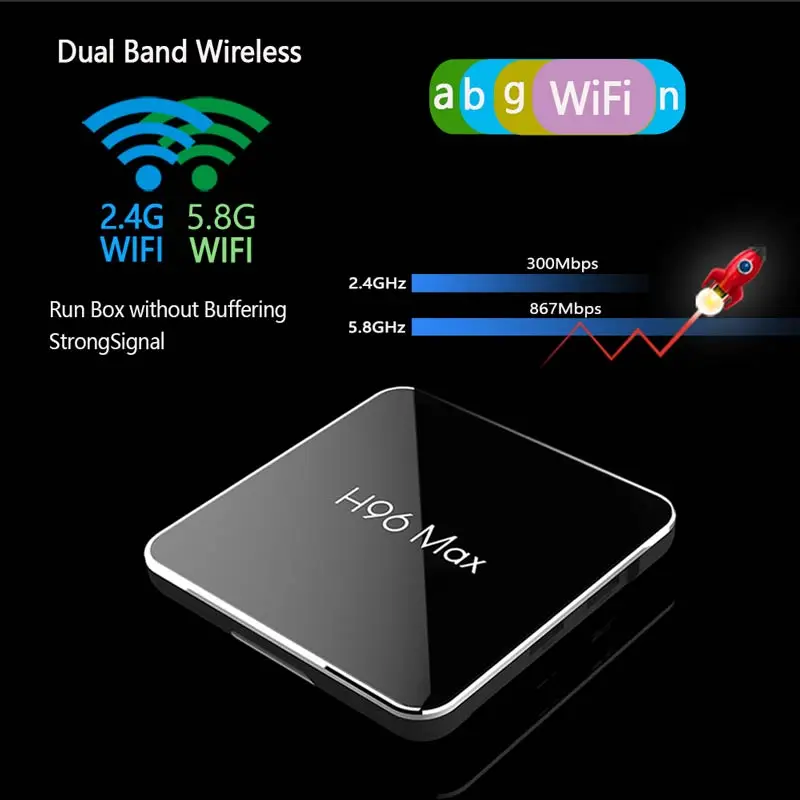 Франция арабский IPTV box Android 8,1 H96 MAX S905X2 Голосовое управление с QHDTV IPTV подписка Германия Испания тюнер для просмотра телеканалов Нидерландов коробка