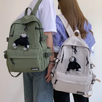 

Harajuku ulzzang backpack high school student backpack female large capacity junior high school student backpack ins school bag