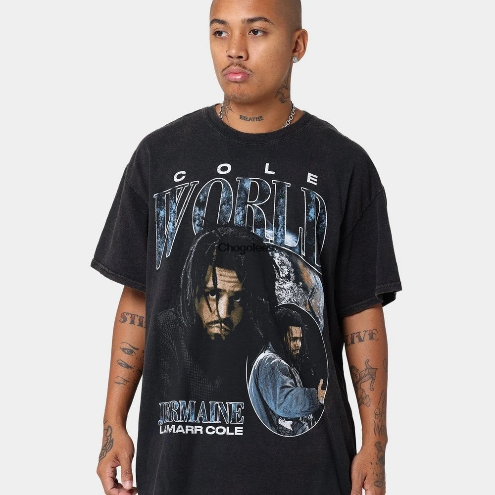 J. Cole Rapper Cole World T Shirt 1