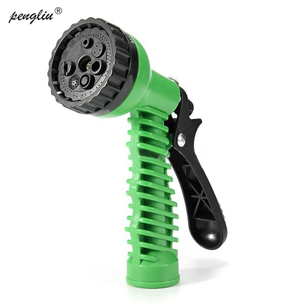 Поливка газона и сада регулируемый шланг сопла 7 шаблон Сад водяной пистолет для