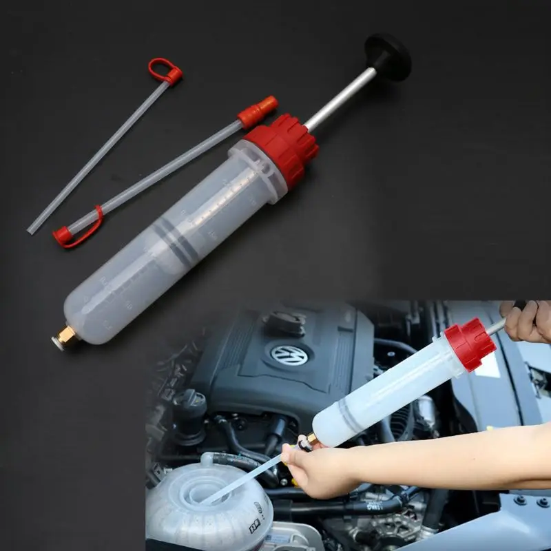 

200cc Car Oil Fluid Extractor Filling Syringe Bottle Transfer Hand Pump Tools