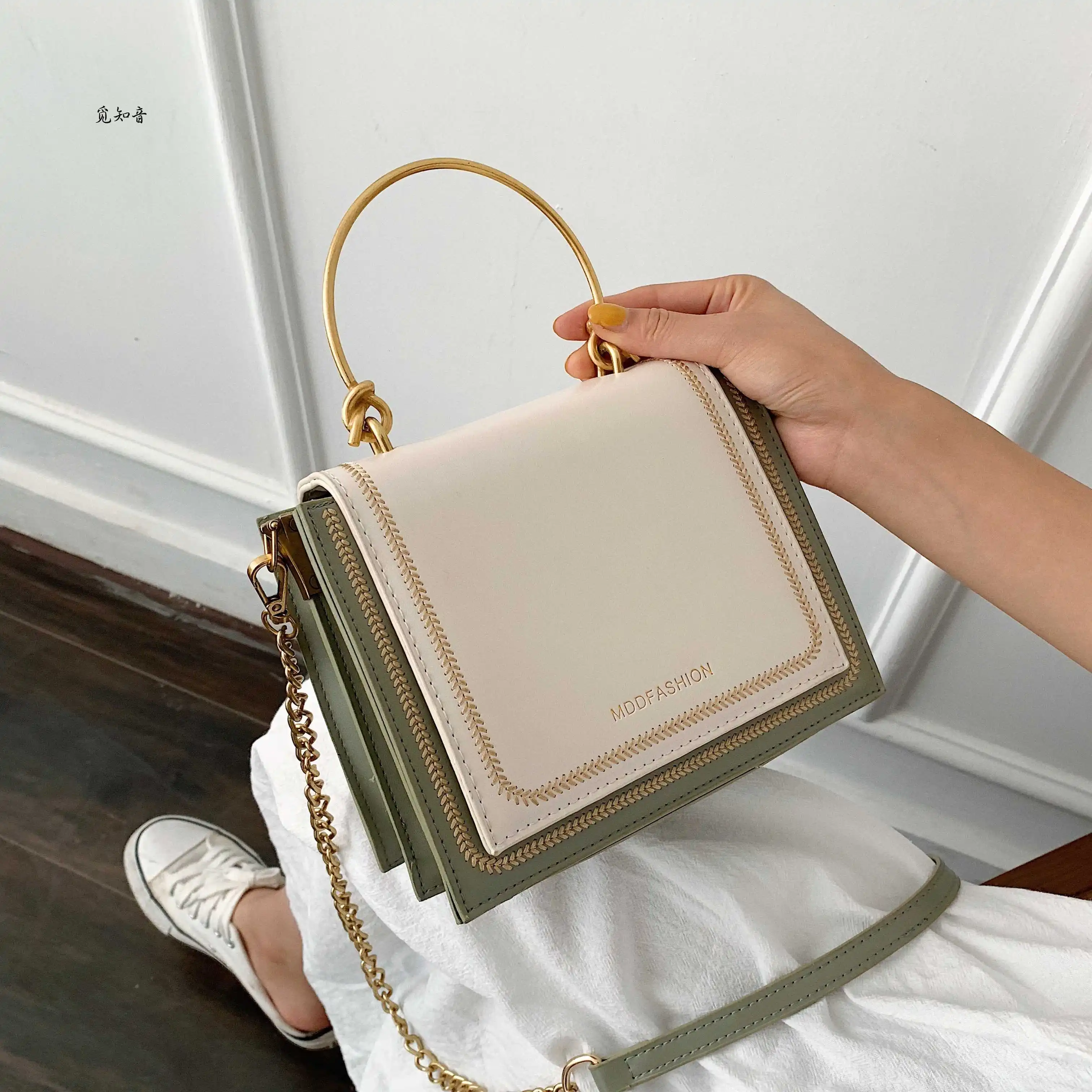 

Chain Mini Pu Leather Crossbody Bags For Women 2019 Travel Shoulder Messenger Bag Female Totes With Metal Handle Handbags