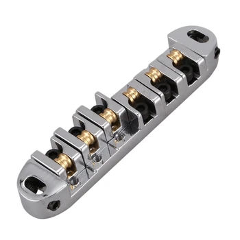 

XSXS--Lp Electric Guitar Bridge Pull String Electric Guitar String Bridge Ball Roller Lp Bridge Upper Winding Bridge