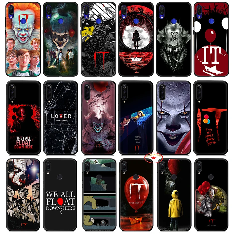 The Clown Horror IT Soft Case for Xiaomi Mi A1 A2 A3 8 9 Se Lite 9T Pro Max 3 Mia1 Mia2 MiA3 Pocophone F1 |