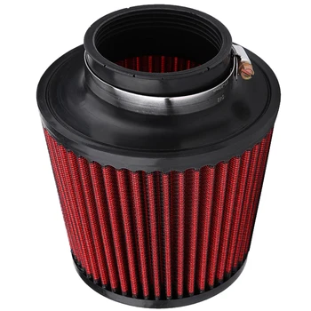 

Universal Air filter 76mm 3 Inch High Flow Car Cold Air Intake Filter Aluminum Induction Induction Hose Pipe mushroom head