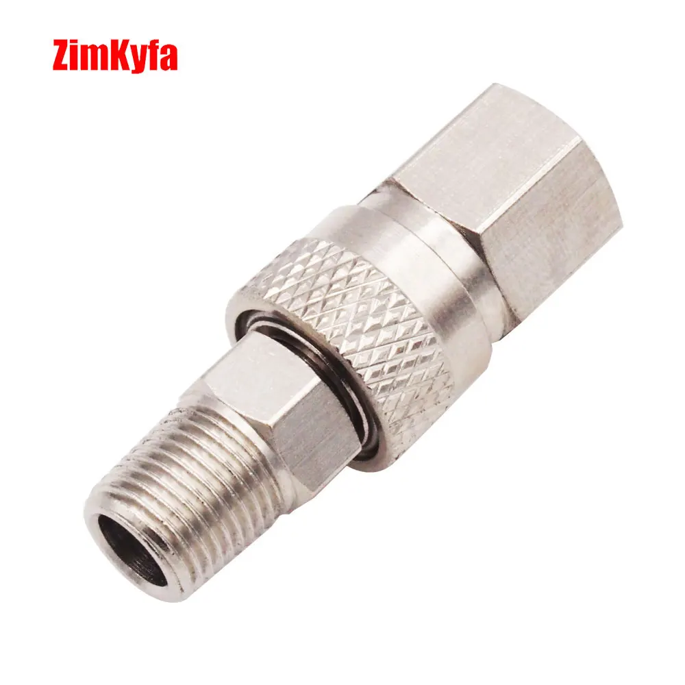 Paintball PCP Air Rifle 8mm Quick Release Disconnect Coupler Fitting Male & Female Kits 1/8