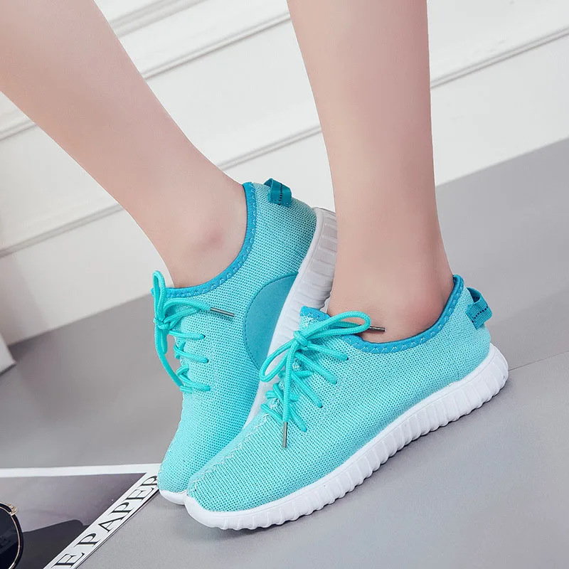 

Korean version of the Spring and autumn mesh Sneakers female students shoes small black shoes