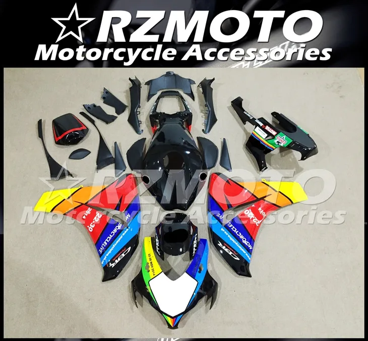 ABS мотоцикл обтекатель комплект для HONDA CBR1000RR 2008-2011 год кузов литья под давлением Магазин № 1078 - Цвет: All sorts of color