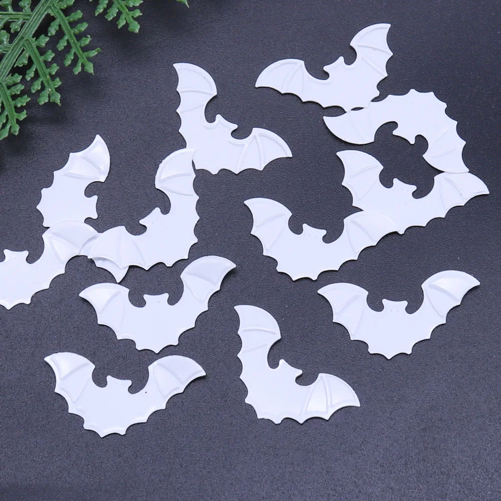 Pvc26x13mm летучая мышь блестки Хэллоуин костюм аксессуары мобильный телефон оболочки Материалы для самостоятельного изготовления украшений Sz-087