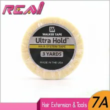 3/4 дюйма* 3 ярда супер лента ультра держится поддержка Двухсторонняя клейкая лента для наращивания волос/парик шнурка/ПУ утка