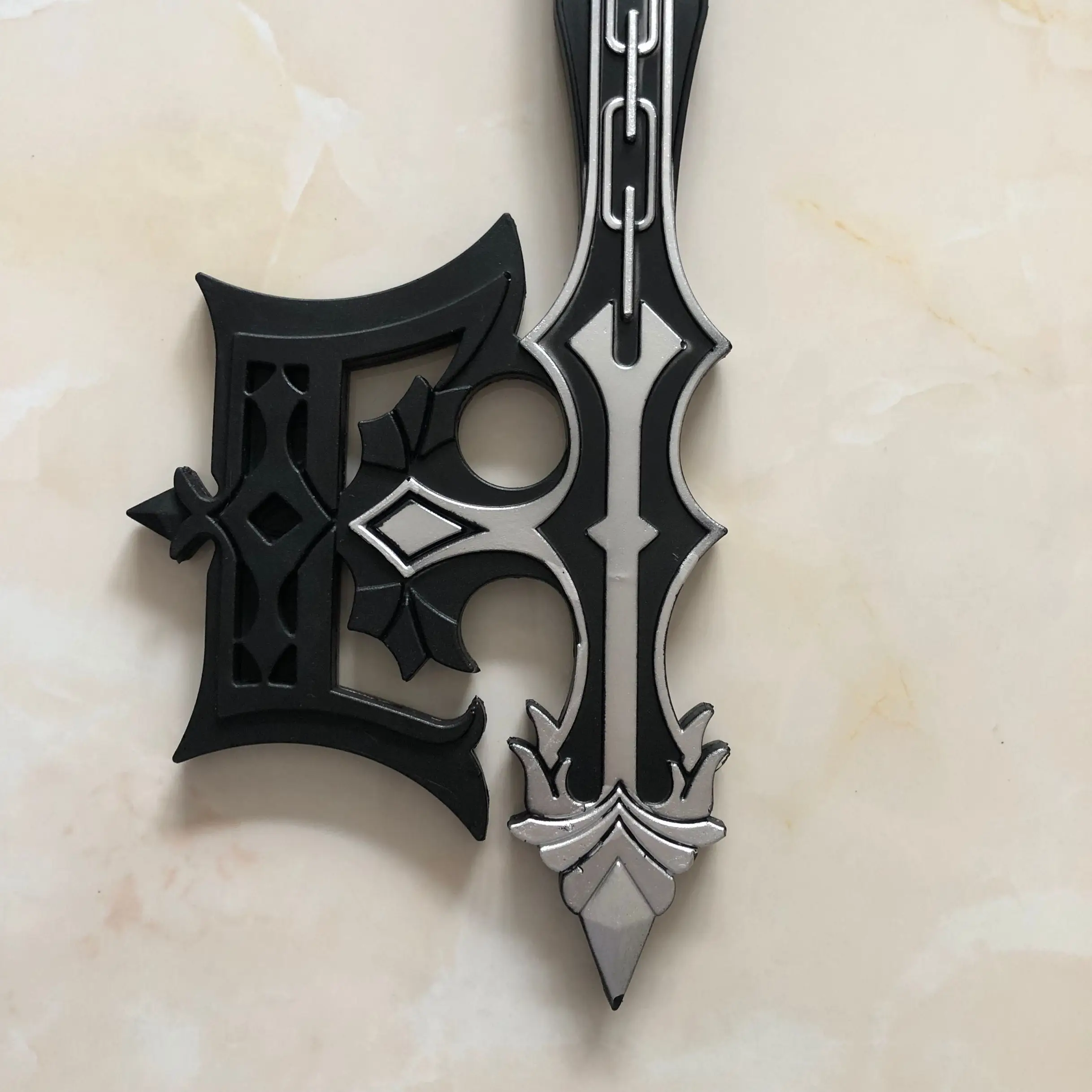4 стиля Королевство Сердца Сора Бессердечный гигантский ключ тени оружие ключ меч для костюмированного представления