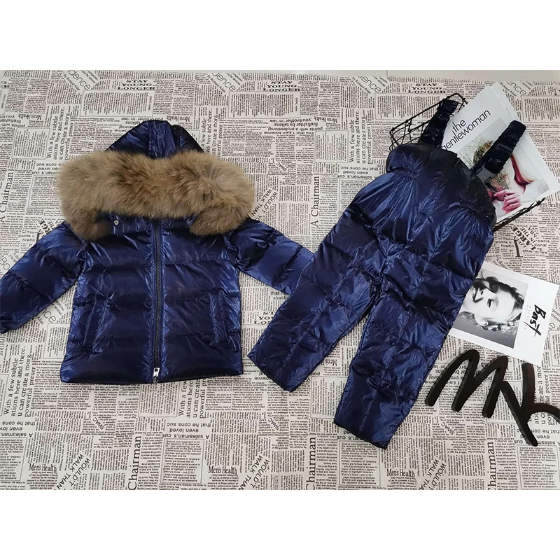 Детская куртка Зимние куртки для девочек, зимние детские костюмы для снежной погоды зимние комбинезоны для мальчиков, теплые От 1 до 8 лет высокого качества