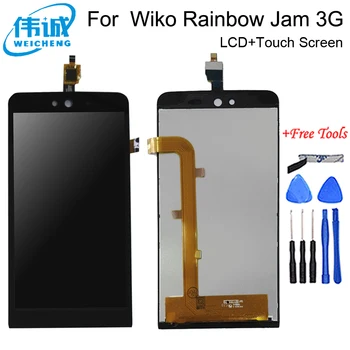 

WEICHENG For Wiko Rainbow Jam 3G 5'' LCD Display + Digitizer touch Screen Assembly For Wiko Rainbow Jam 3G Lcd Screen+For Tools