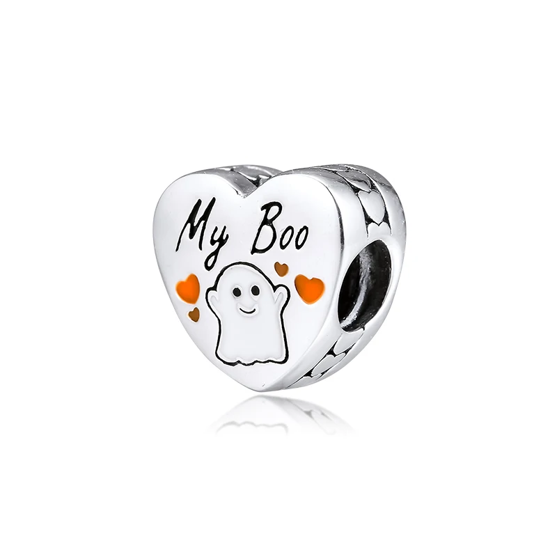 CKK подходит для браслета Пандора My Boo сердце Шарм Для Подвески для изготовления украшений Серебро 925 оригинальная бусина