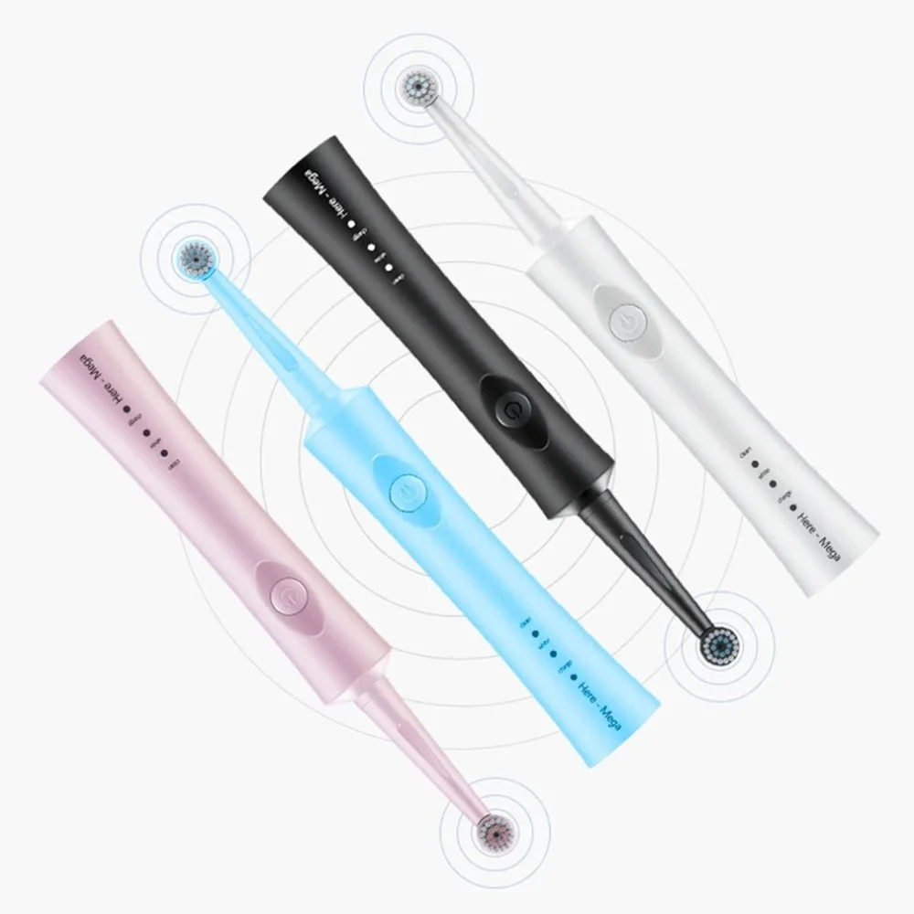 Usb Rechargeable Electric Sonic Toothbrush Waterproof Electric Sonic Toothbrush Suspension Toothbrush for Kids Women