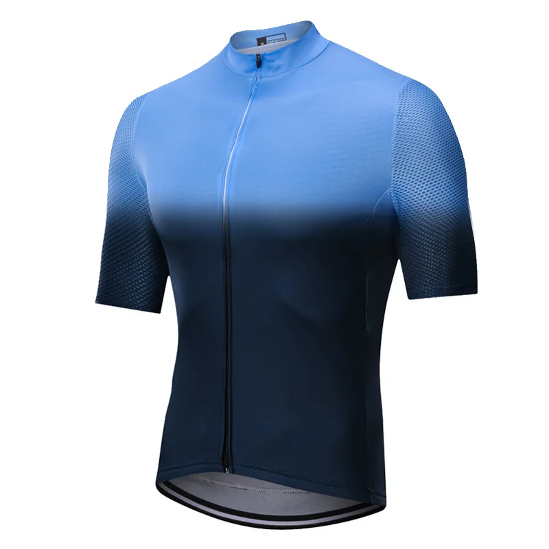 Updated Version colorburn PRO TEAM AERO Short Sleeve Cycling Jerseys Summer Ropa Ciclismo Road Speed Bike Shirt - Цвет: picture color