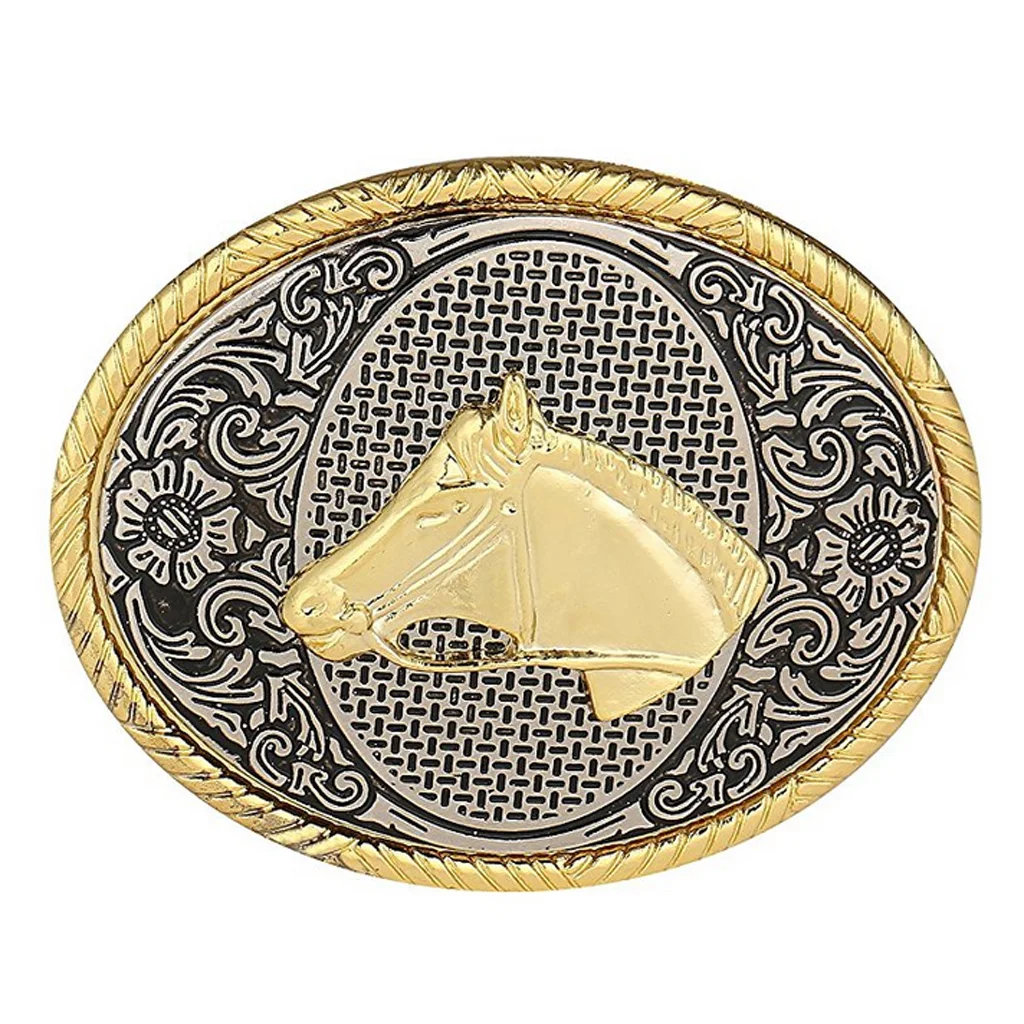 Западная искусственная Пряжка ковбойская Cowgirl овальная для мужчин деловая
