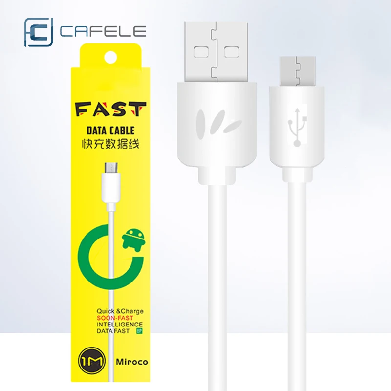 Cafele usb type c кабель 2 м 2A Зарядка Micro Usb строка данных для iphone Xs Max Xiaomi Mi9 huawei samsung Red rice