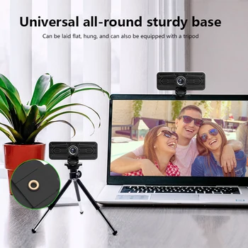 

1080P HD Webcam USB Camera With Microphone Manual Focus Clip-on Computer Peripherals Video Calling Conference Online Learning