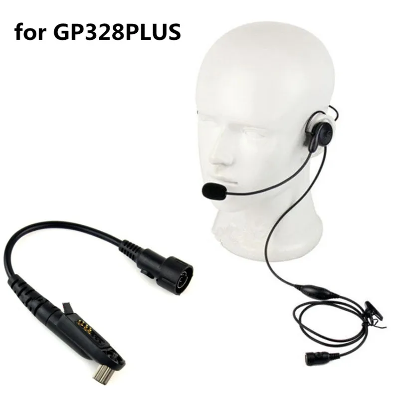 Для Motorola GP338 PLUS GP344 GP388 рация с односторонней головкой тактическая гарнитура для