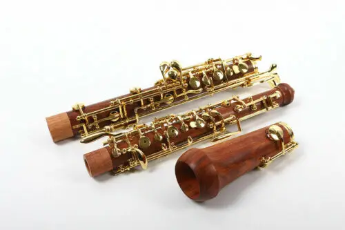 Профессиональный oboe Rosewood C Ключ левый F резонансный золотой ключ с покрытием