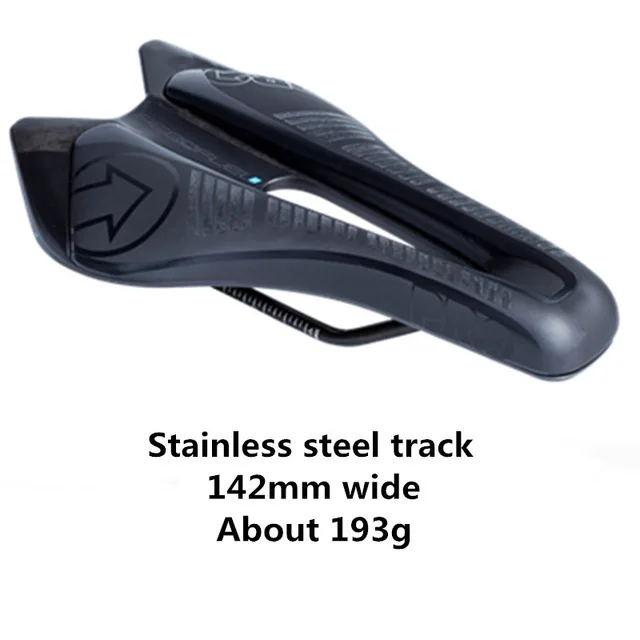 Stainless steel rail PR0 Aerofuel 142 мм нержавеющая сталь/углеродное волокно железа Триатлон TT сиденье триатлонная гонка на время трек - Цвет: Stainless steel rail