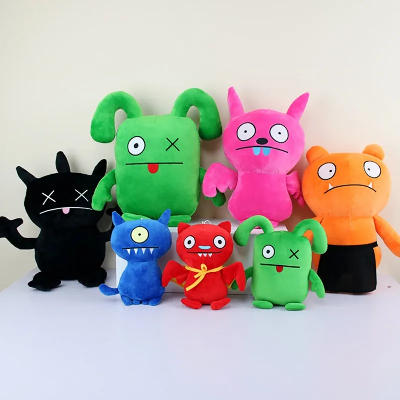 28/45 см новый фильм Uglydoll мультфильм аниме Ox Moxy Babo плюшевые игрушки Uglydog мягкие