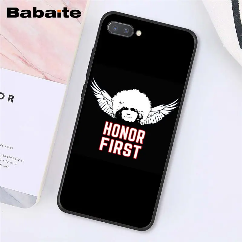 A14 Babaite Хабиб нурмагомедов UFC чехол для телефона для huawei смартфона Honor 8X9 10 20 Lite 7A 5A 8A 7C 10i 20i View20 - Цвет: A14