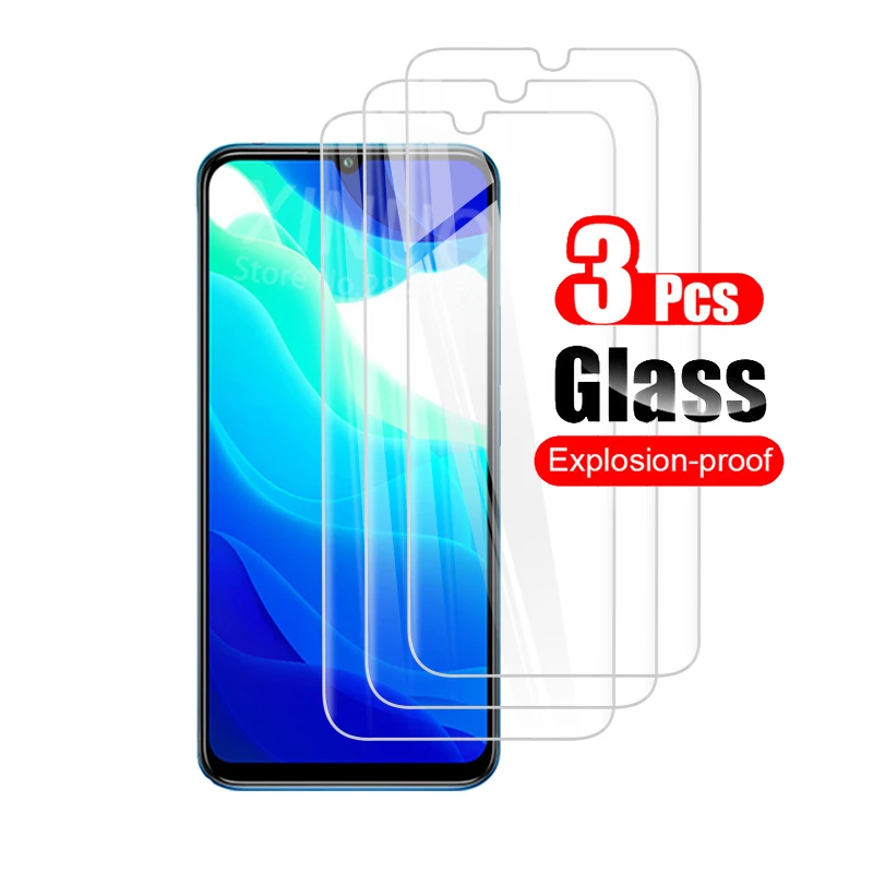 Защитное стекло для Xiaomi Mi 10 Lite 5G 3 шт. закаленное Защита экрана Xiaomi10 lite Xiomi световая