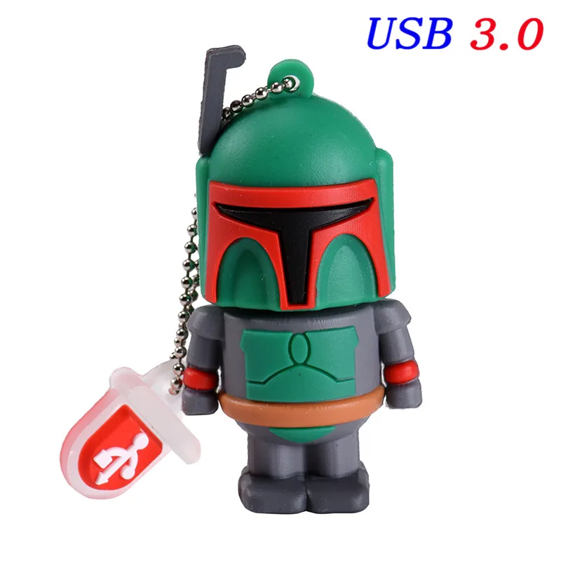 JASTER 3,0 usb флеш-накопитель Звездные войны 4 ГБ/8 ГБ/16 ГБ/32 ГБ/64 г Темный Дарт Вейдер йода Флешка карта памяти - Цвет: T5