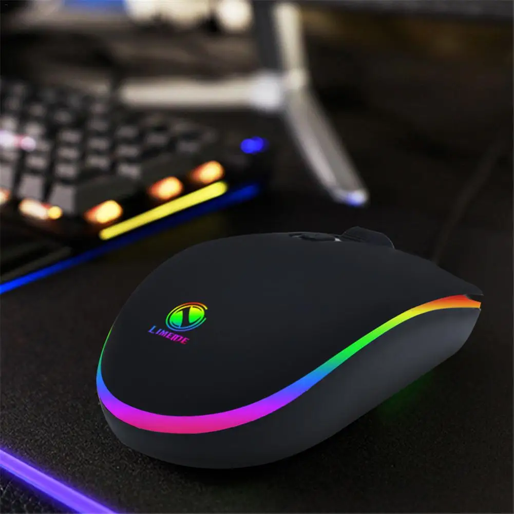 Стример marquee Проводная игровая мышь 2400 dpi четырехскоростная Регулируемая dpi подключение к ноутбуку 4 кнопки оптическая мышь для ПК ноутбука