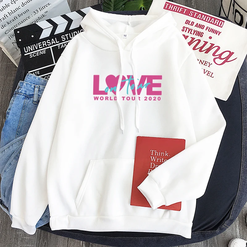 Толстовка Love on tour world 2020 эстетичная толстовка с капюшоном Гарри мужские и женские