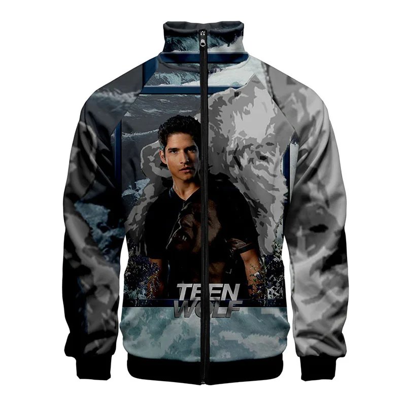 Spring Autumn Print Teen Wolf Costume Homme 3d Bodybuilding Tank Tops Sleeveless Harajuku Men Women Clothing Fitness 3D Vest 4XL