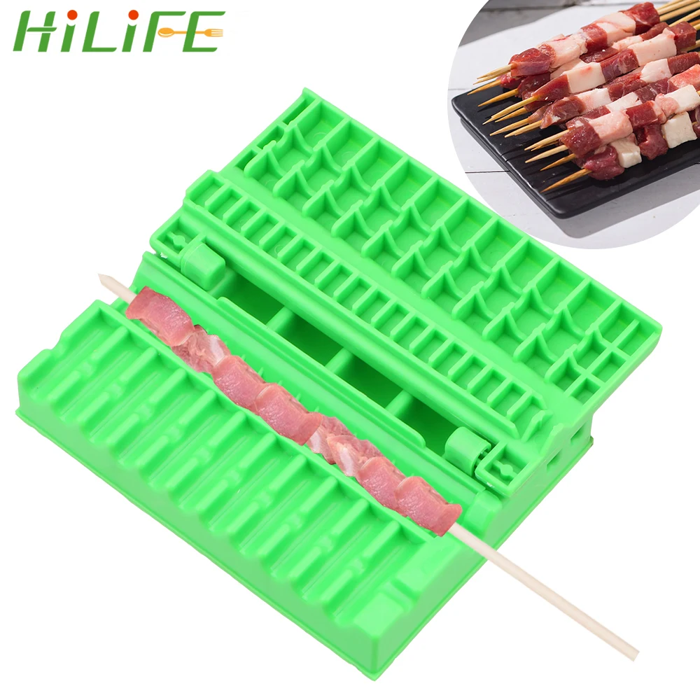 HILIFE Kitchen Accessories BBQ supplies Kebab Maker Box Machine