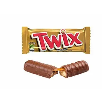 

Twix - Barres chocolatées emballées par deux - lot de 12 paires de 50 g