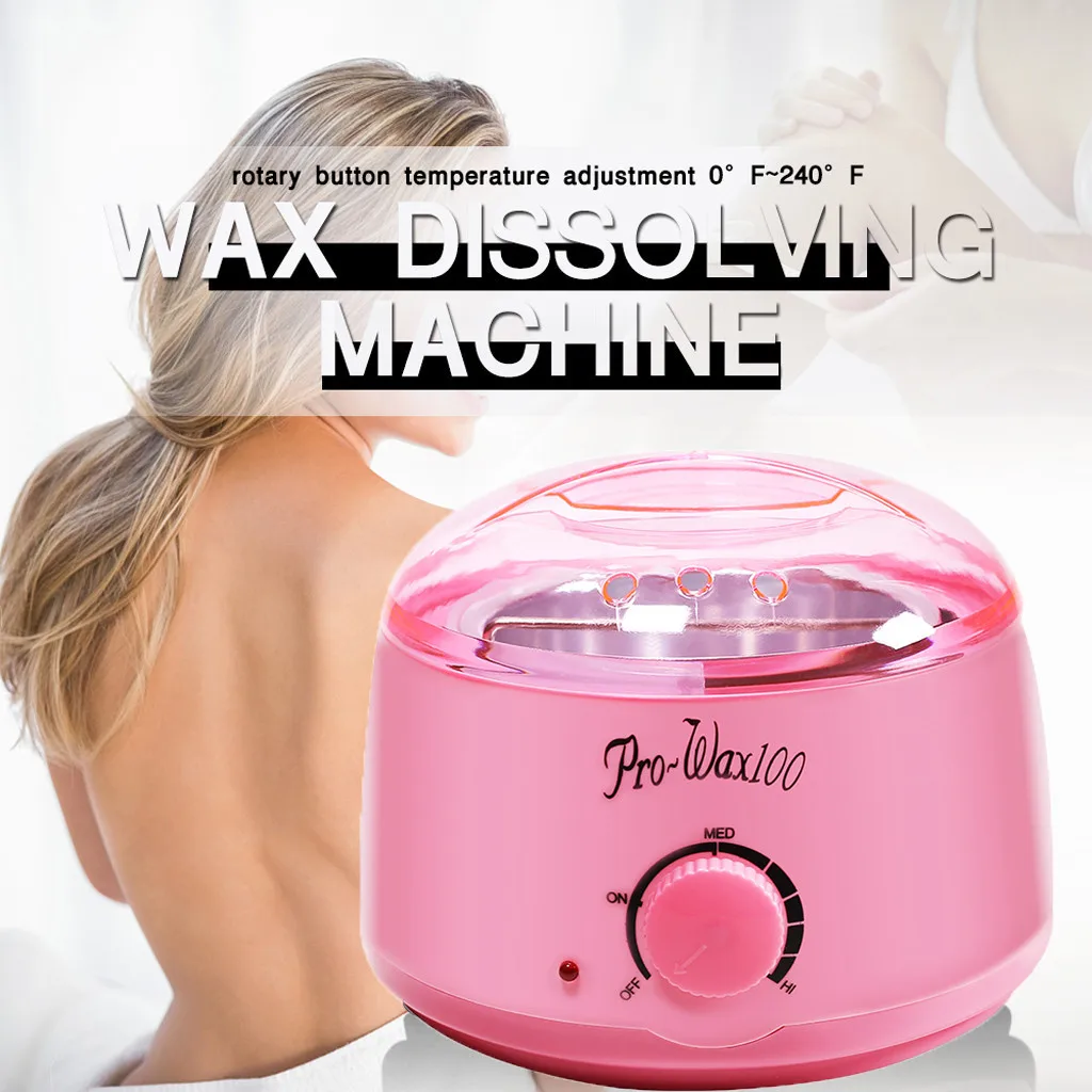 MISS ROSE Portable Electric Hair Removal Warmer Kit Armpit Melting Pot Hot Wax Heater accessories Facial Bikini Area&Total Body
