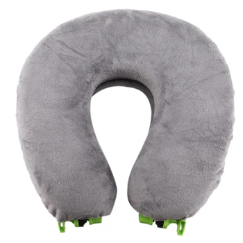 

Option in Travel 5 Modes Neck Support Pillow Multifunctional Folding Travel Pillow for Sleeping Neck Pillows Gray