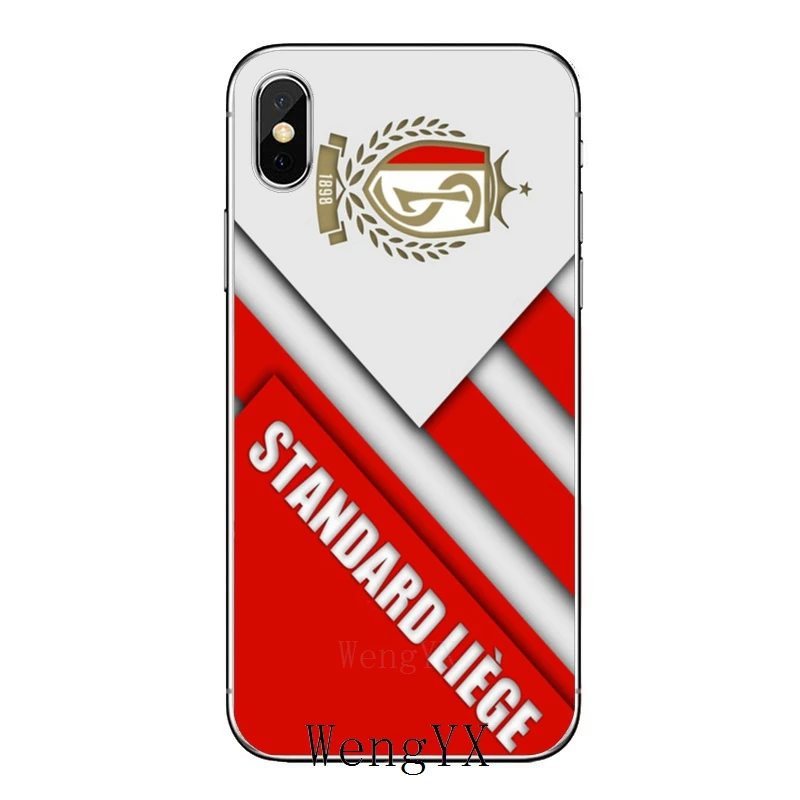 Для iPhone XR X XS Max 8 7 6s 6 plus SE 5s 5c 5 iPod Touch standard Liege футбольные аксессуары для команды Чехол Для Телефона