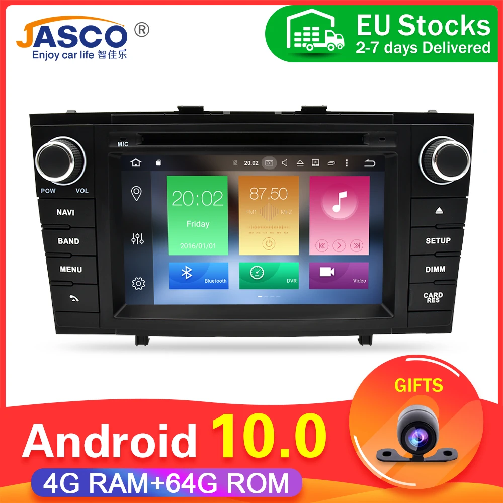 11 Android 10 0 Автомобильный DVD стерео мультимедиа головное устройство для Toyota T27 Avensis