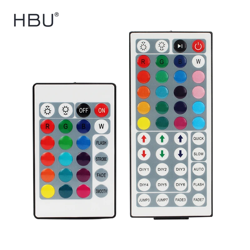 

LED RGB Controller 44key 24Keys DC12V IR Remote Dimmer Controller for SMD 3528 5050 RGB LED Strip Lights